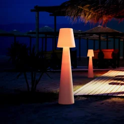 Lámpara de pie LED RGBW - XL - Recargable - 150 cm