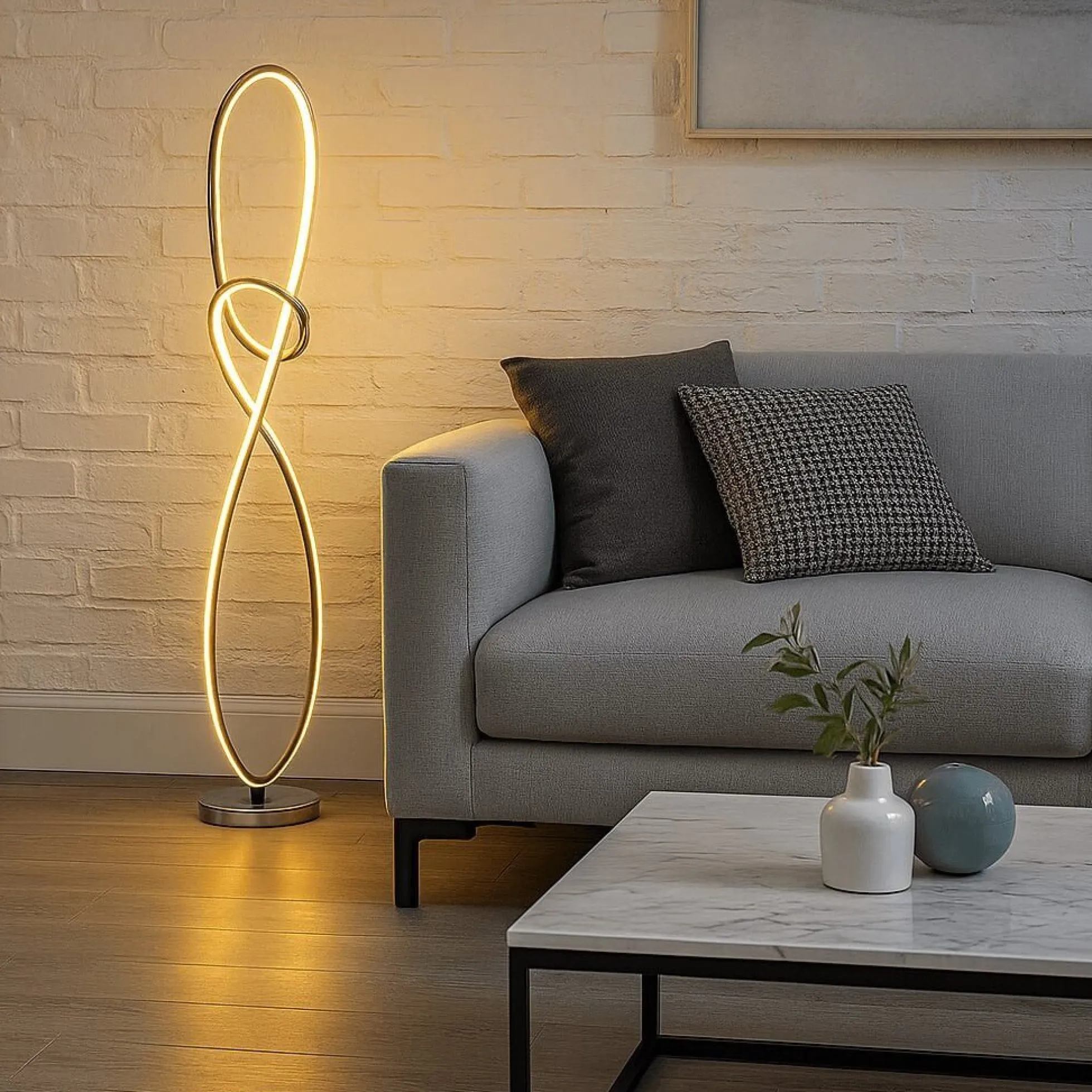 Lámpara de pie LOREN - Hollywood 25W Dimable