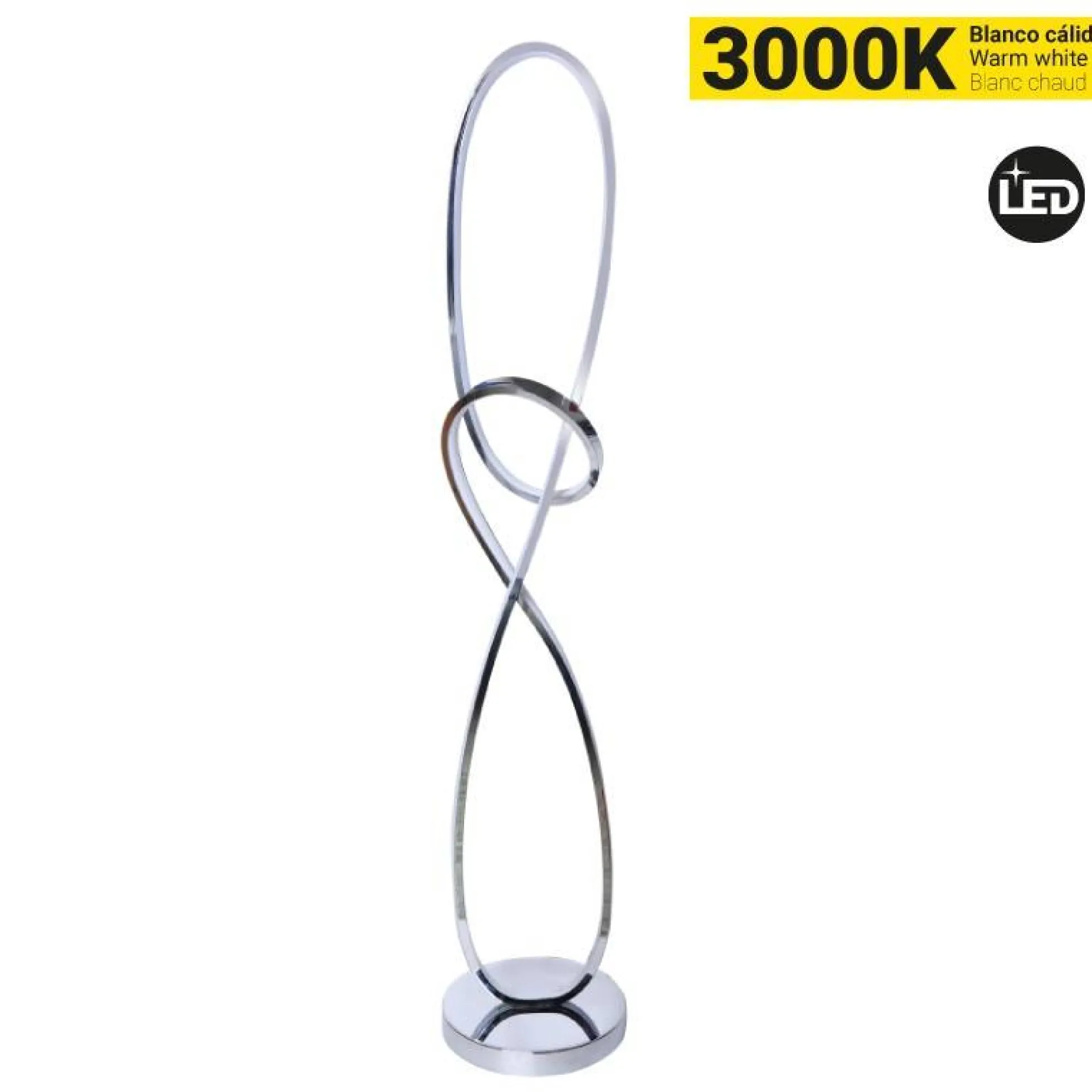 Lámpara de pie LOREN - Hollywood 25W Dimable