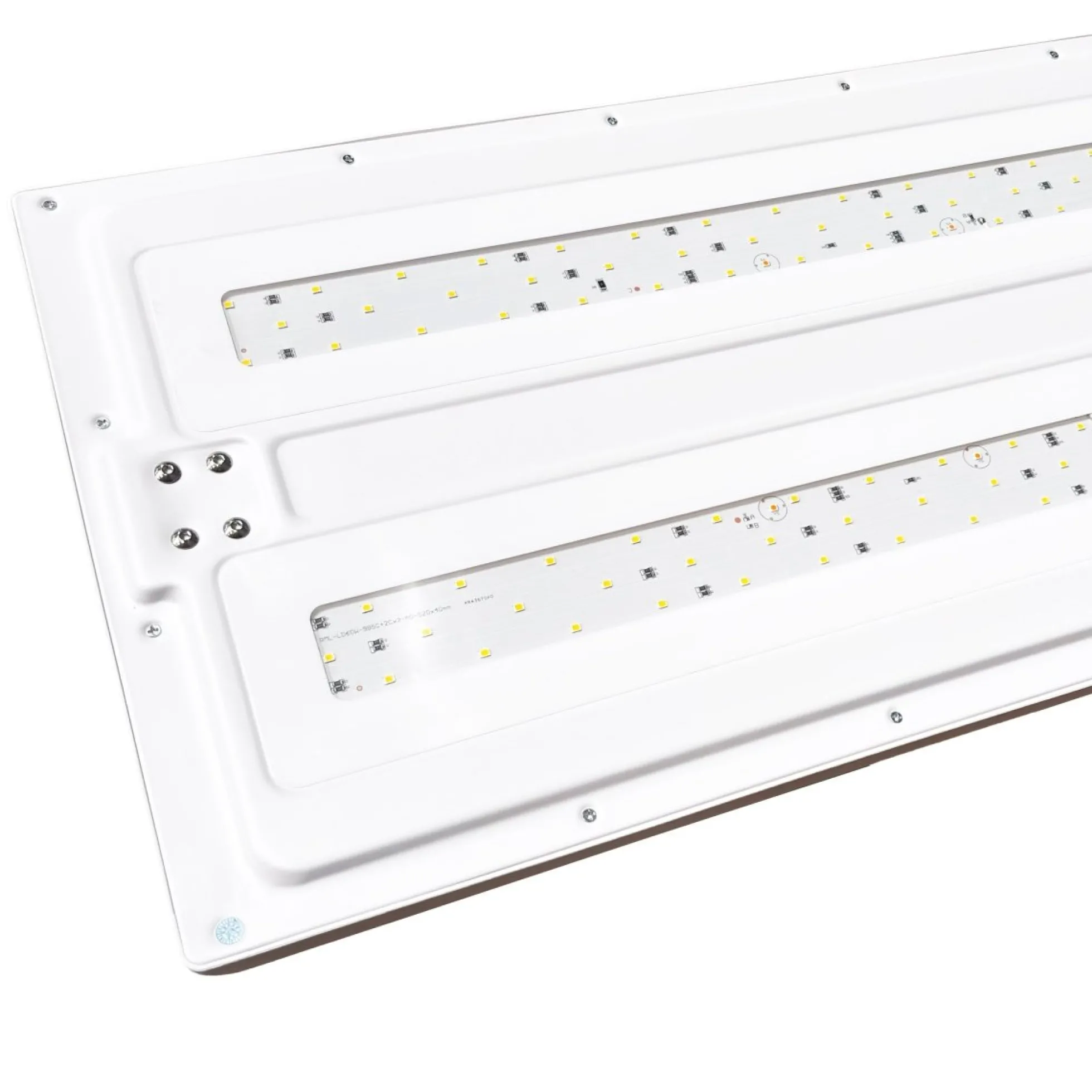 Lámpara de pie para oficina - 50W + 50W + 4W - 4000K - Bajo UGR