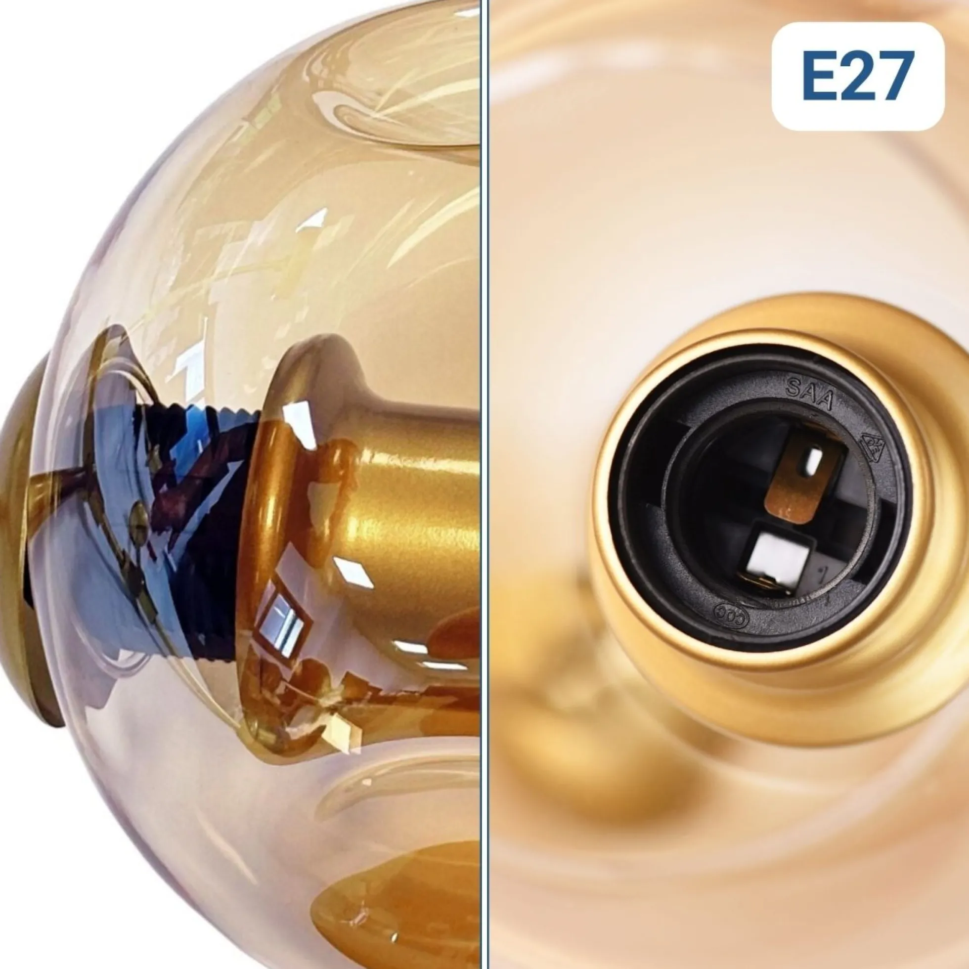 Lámpara de techo articulada "ORIÓN 6" - 6 x E27