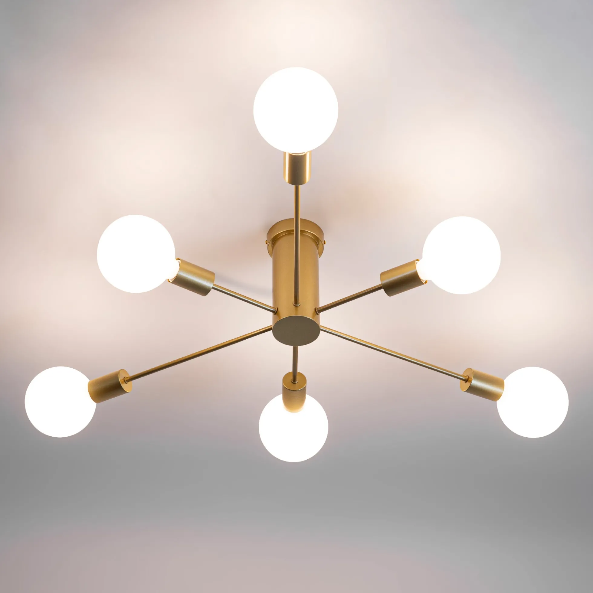 Lámpara de techo "ASTRA" - 6 luces - E27