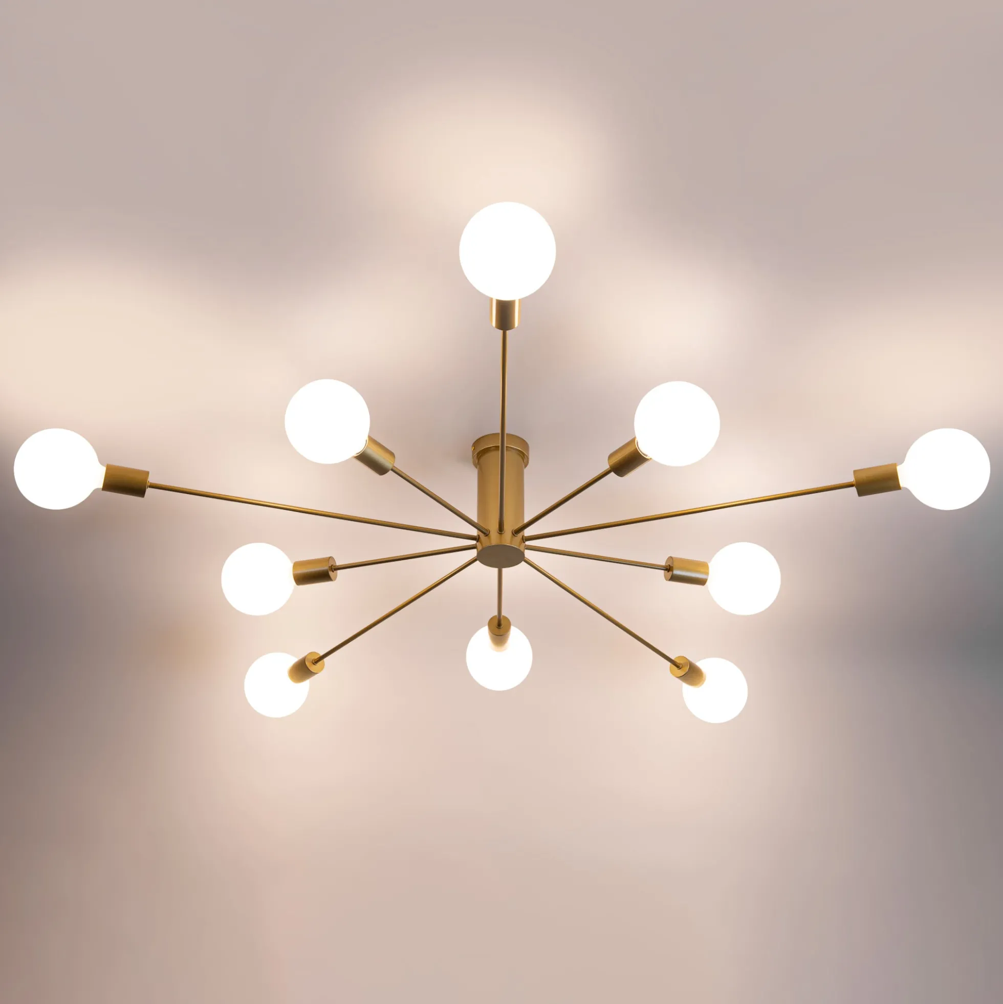 Lámpara de techo "ASTRA" - 10 luces - E27