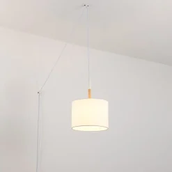 Lámpara de techo colgante con enchufe