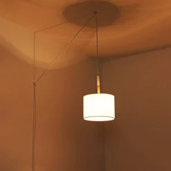 Lámpara de techo colgante con enchufe