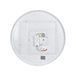 Lámpara de techo LED CCT tipo plafón - 36W - Efecto madera - Ø50cm