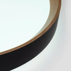 Lámpara de techo LED CCT tipo plafón - 36W - Efecto madera - Ø50cm