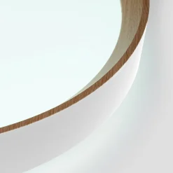 Lámpara de techo LED CCT tipo plafón - 36W - Efecto madera - Ø50cm