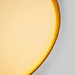 Lámpara de techo LED tipo plafón CCT 36W - Efecto madera - ø50cm - IP22