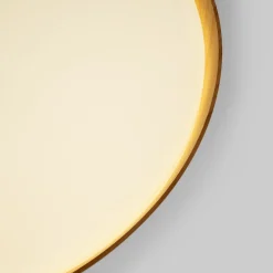 Lámpara de techo LED tipo plafón CCT 24W - Efecto madera - ø40cm - IP22