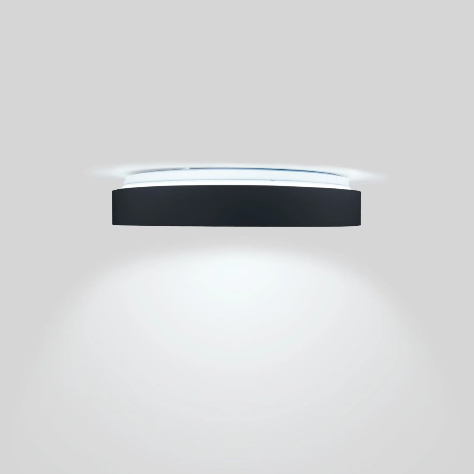 Lámpara de techo LED tipo plafón CCT 24W - Efecto madera - Ø40cm