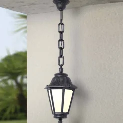 Lámpara exterior colgante tipo farol FUMAGALLI