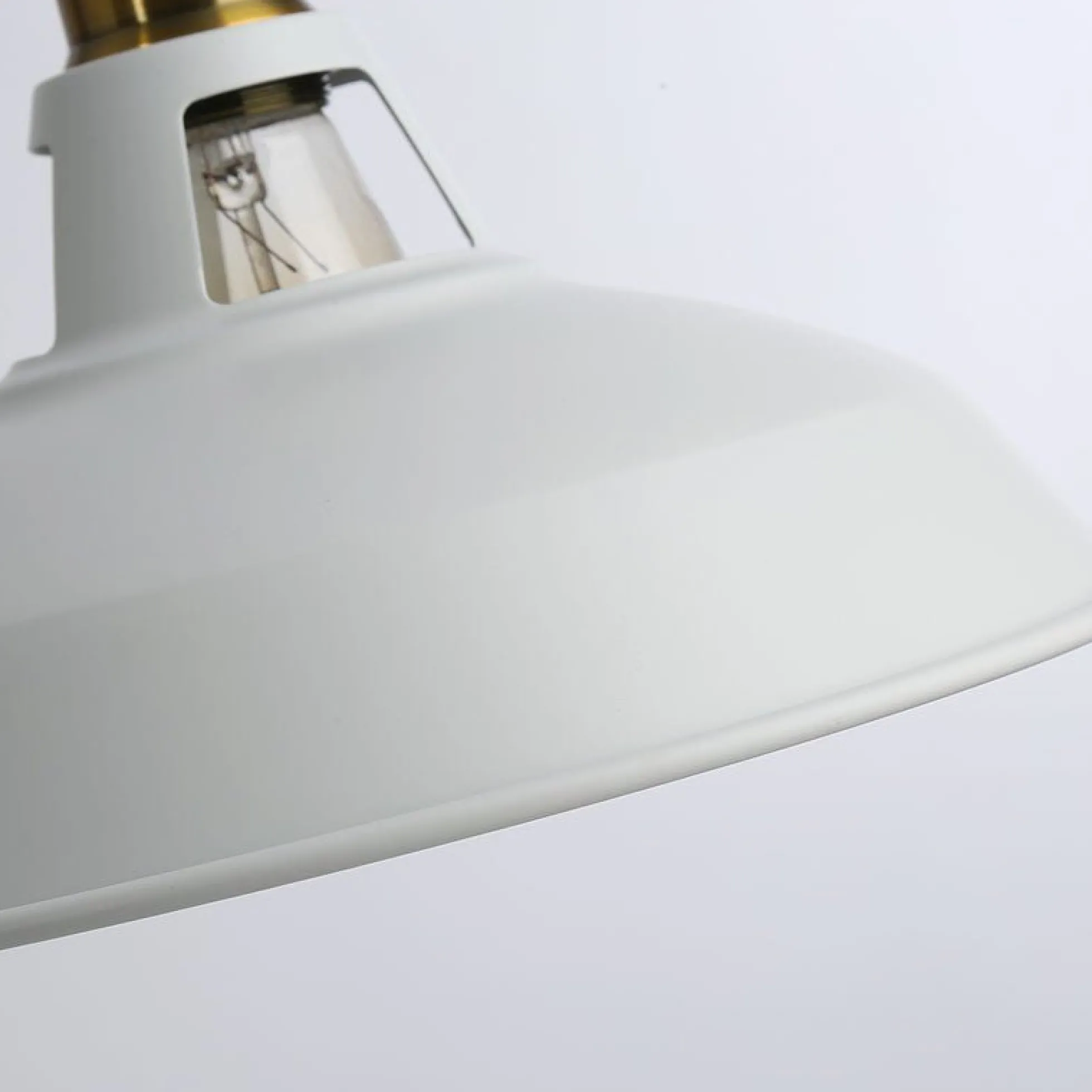 Lámpara industrial retro colgante "MANACOR" con cúpula de metal