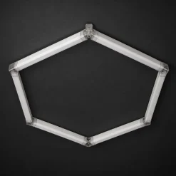 Lámpara LED hexagonal - 6500K - 1 hexágono - 440cm