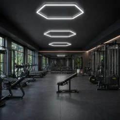 Lámpara LED hexagonal - 6500K - 1 hexágono - 440cm