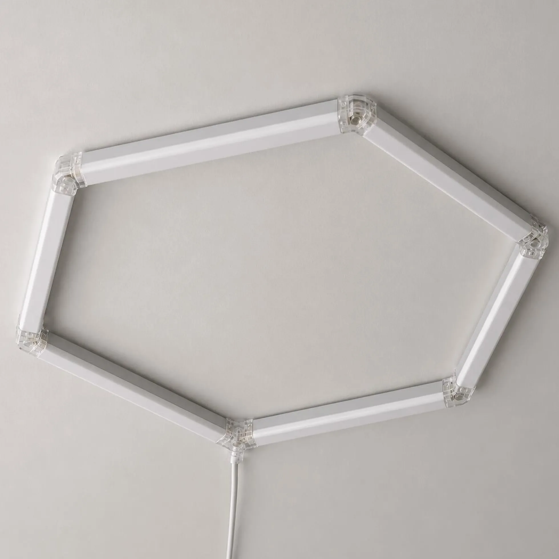 Lámpara LED hexagonal - 6500K - 1 hexágono - 440cm