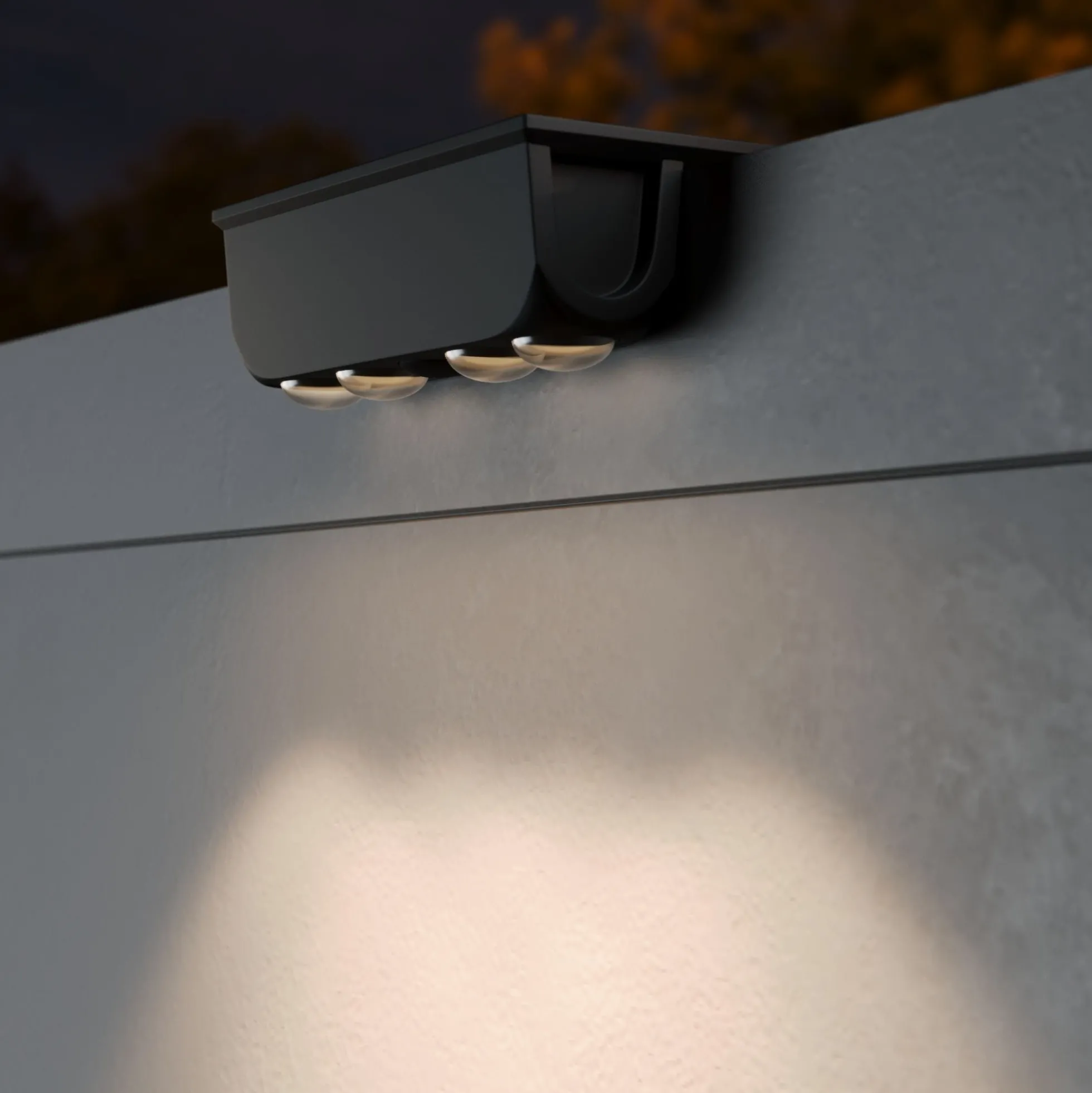 Lámpara LED solar de exterior - CCT - 4 LED - 120lm