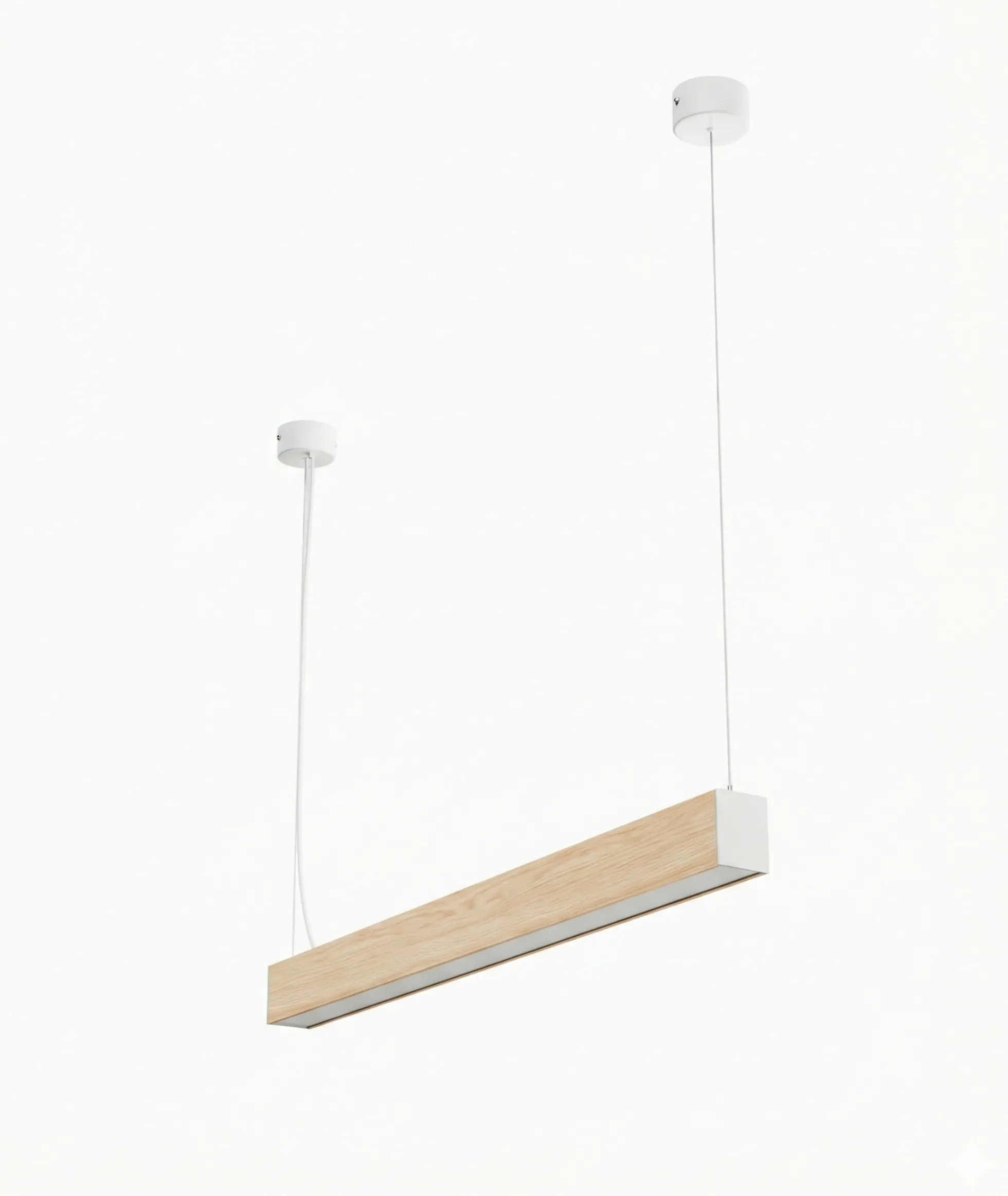 Lámpara lineal LED DOB CCT - 40W - 120cm - 120lm/W - PVC - Suspensión