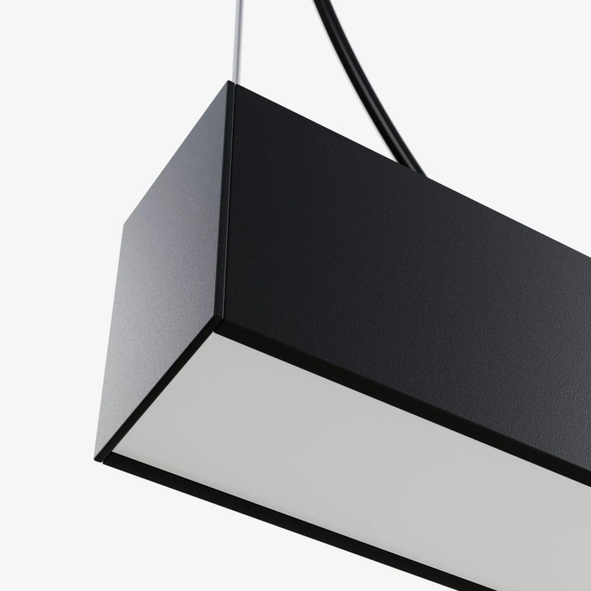 Lámpara lineal LED DOB CCT - 40W - 120cm - 120lm/W - PVC - Suspensión