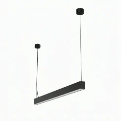 Lámpara lineal LED DOB CCT - 40W - 120cm - 120lm/W - PVC - Suspensión