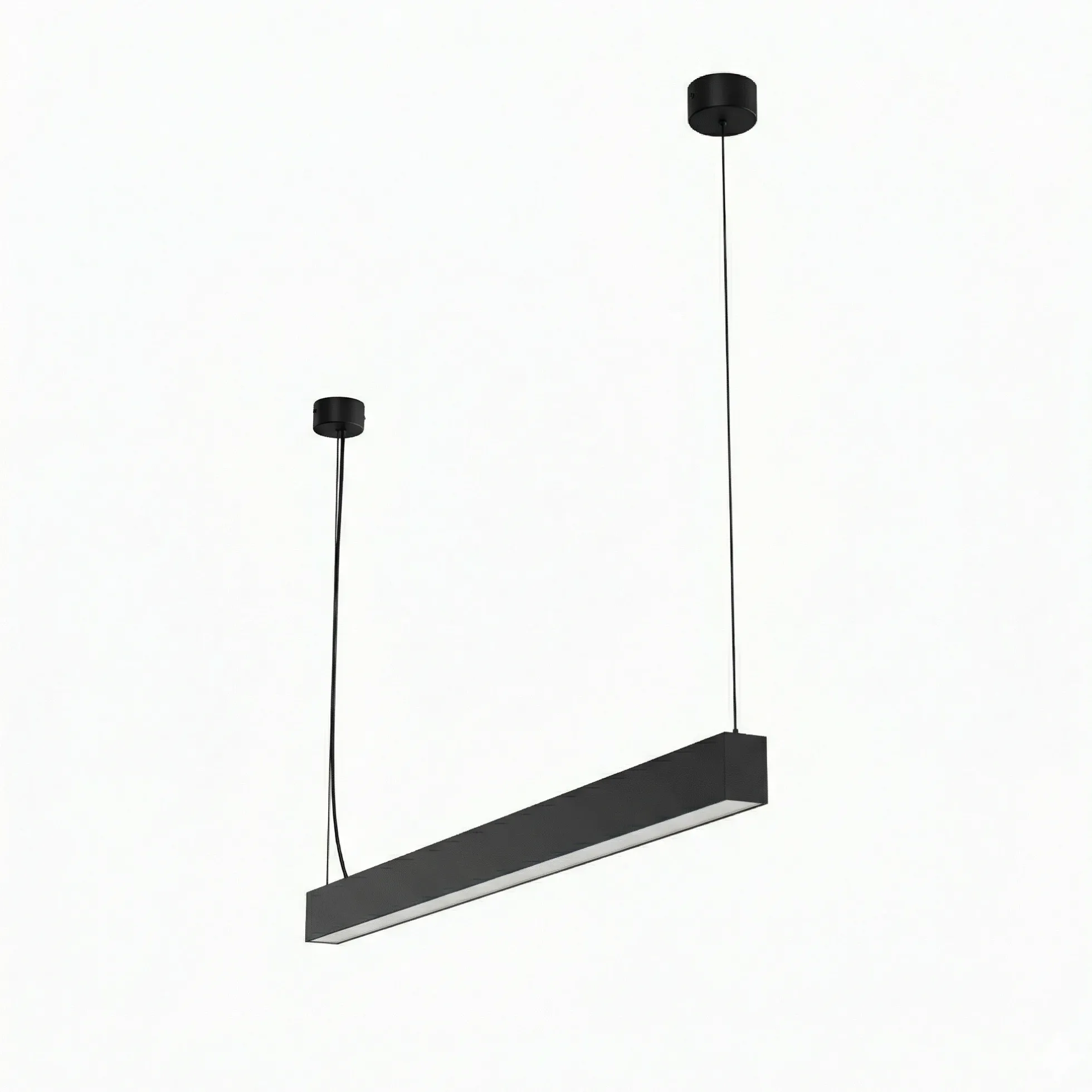 Lámpara lineal LED DOB CCT - 40W - 120cm - 120lm/W - PVC - Suspensión