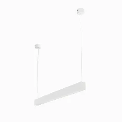 Lámpara lineal LED DOB CCT - 40W - 120cm - 120lm/W - PVC - Suspensión