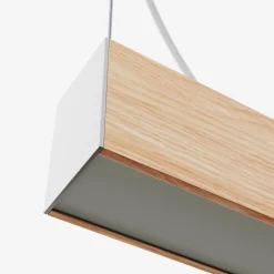 Lámpara lineal LED DOB CCT - 60W - 180cm - 120lm/W - PVC - Suspensión