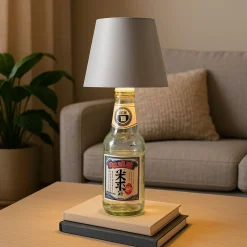 Lámpara para botellas LED CCT portátil - Táctil - Ø105 mm