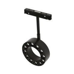 Luminaria circular LED para carril magnético 48V - Ø11,5cm - 12W - CRI90 - UGR18 - OSRAM
