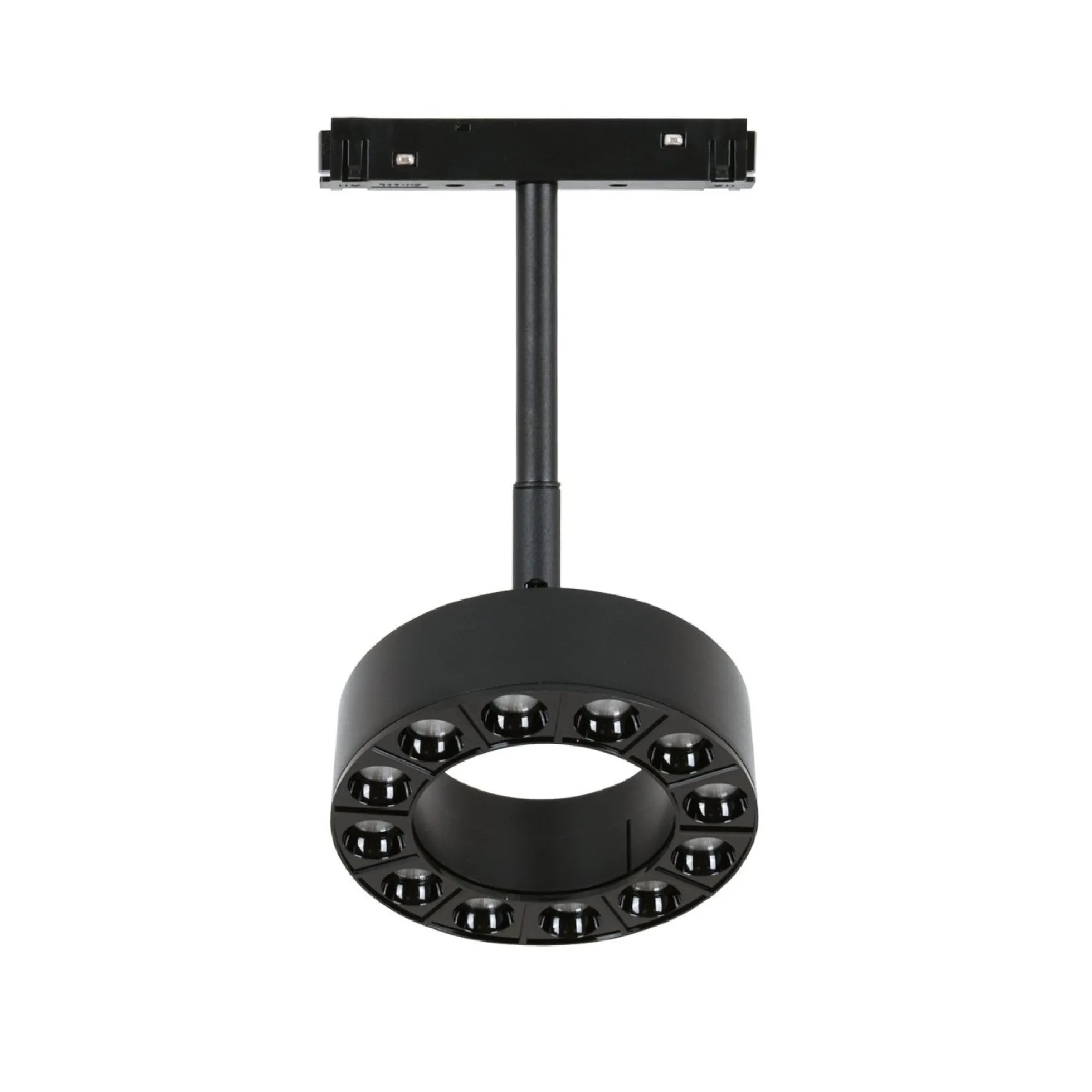 Luminaria circular LED para carril magnético 48V - Ø11,5cm - 12W - CRI90 - UGR18 - OSRAM