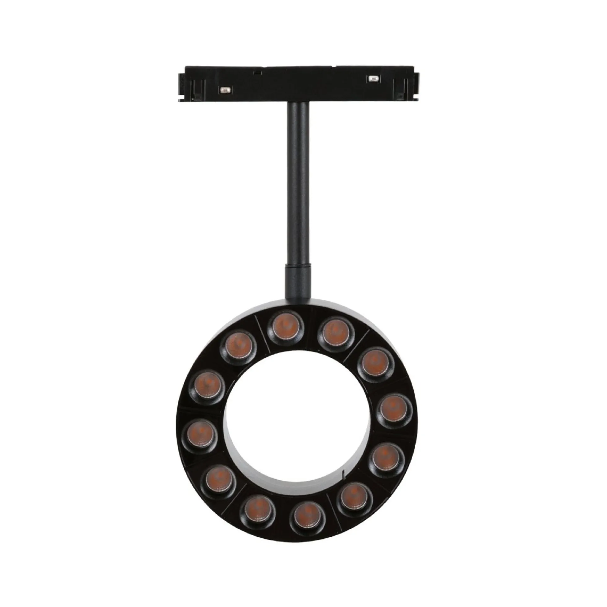 Luminaria circular LED para carril magnético 48V - Ø11,5cm - 12W - CRI90 - UGR18 - OSRAM