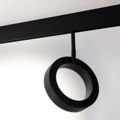 Luminaria circular LED para carril magnético 48V - Ø16cm - 18W - CRI90 - UGR18 - OSRAM