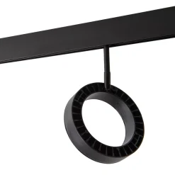 Luminaria circular LED para carril magnético 48V - Ø16cm - 18W - CRI90 - UGR18 - OSRAM