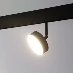Luminaria circular LED para carril magnético 48V - Ø9.5cm - 12W - CRI90 - OSRAM