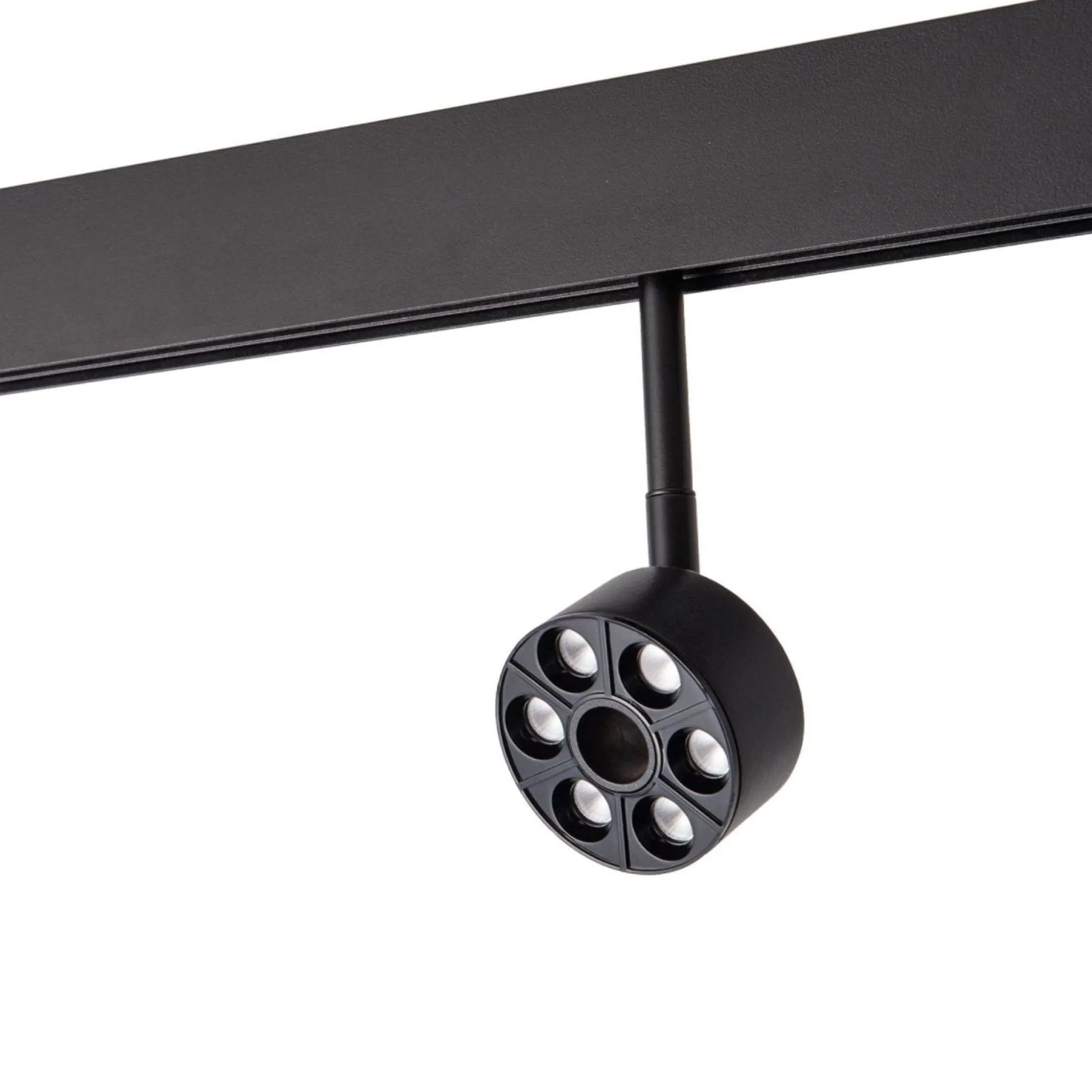 Luminaria circular LED para carril magnético 48V - Ø7cm - 6W - CRI90 - UGR18 - OSRAM