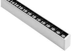 Luminaria  colgante lineal LED 30W 120cm 2750lm de bajo UGR16