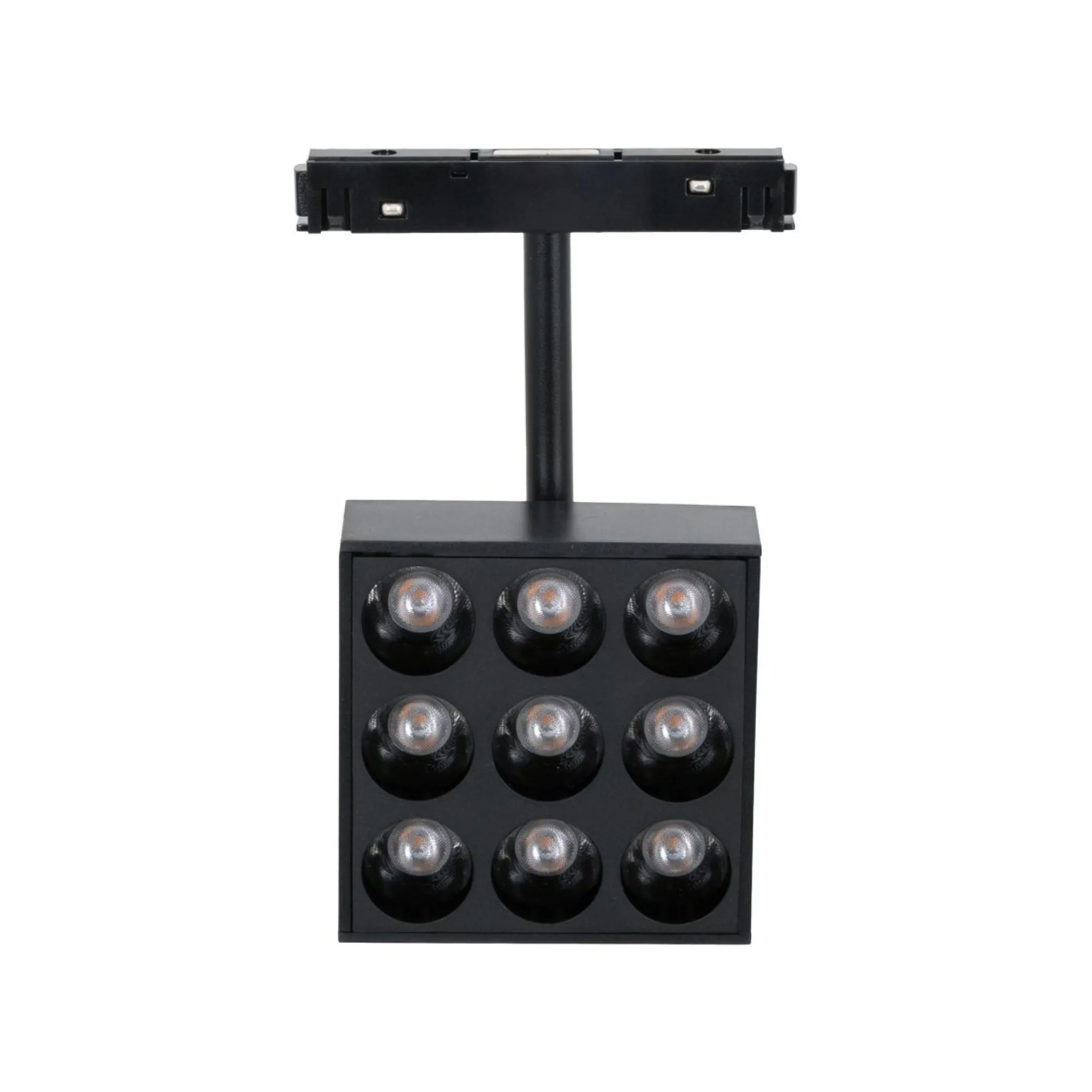Luminaria cuadrada LED para carril magnético 48V - 9W - CRI90 - UGR18 - OSRAM