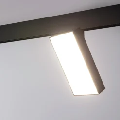 Luminaria cuadrada LED para carril magnético 48V - 18W - CRI90 - OSRAM