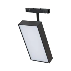 Luminaria cuadrada LED para carril magnético 48V - 18W - CRI90 - OSRAM