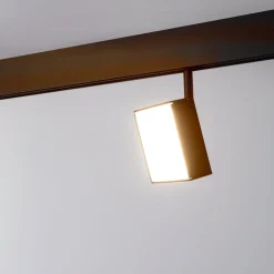 Luminaria cuadrada LED para carril magnético 48V - 9W - CRI90 - Chip OSRAM