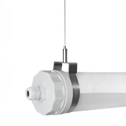 Luminaria estanca tubular para uso industrial - 120cm - 30W - IP65 - IK10