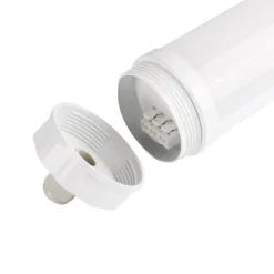 Luminaria estanca tubular para uso industrial - 120cm - 30W - IP65 - IK10