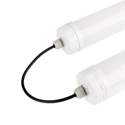 Luminaria estanca tubular para uso industrial - 120cm - 30W - IP65 - IK10