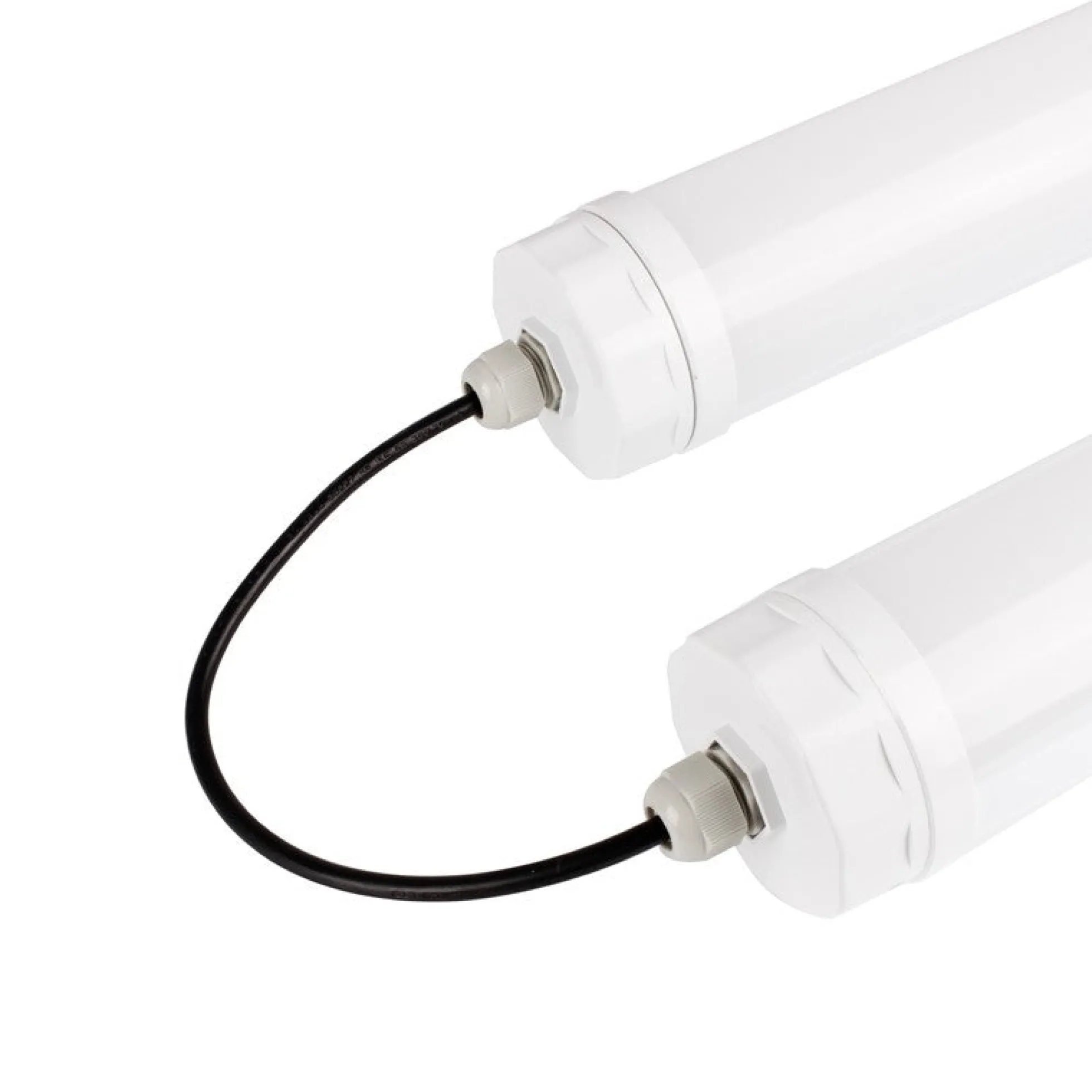 Luminaria estanca tubular para uso industrial - 120cm - 30W - IP65 - IK10