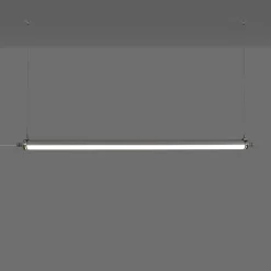 Luminaria estanca tubular para uso industrial - 150cm - 50W - 6900lm - IP65 - IK10