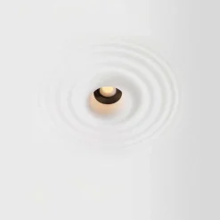 Luminaria integrable de escayola con efecto onda trimless / integración  - 30x30cm - GU10