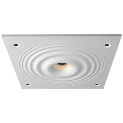 Luminaria integrable de escayola con efecto onda trimless / integración  - 30x30cm - GU10