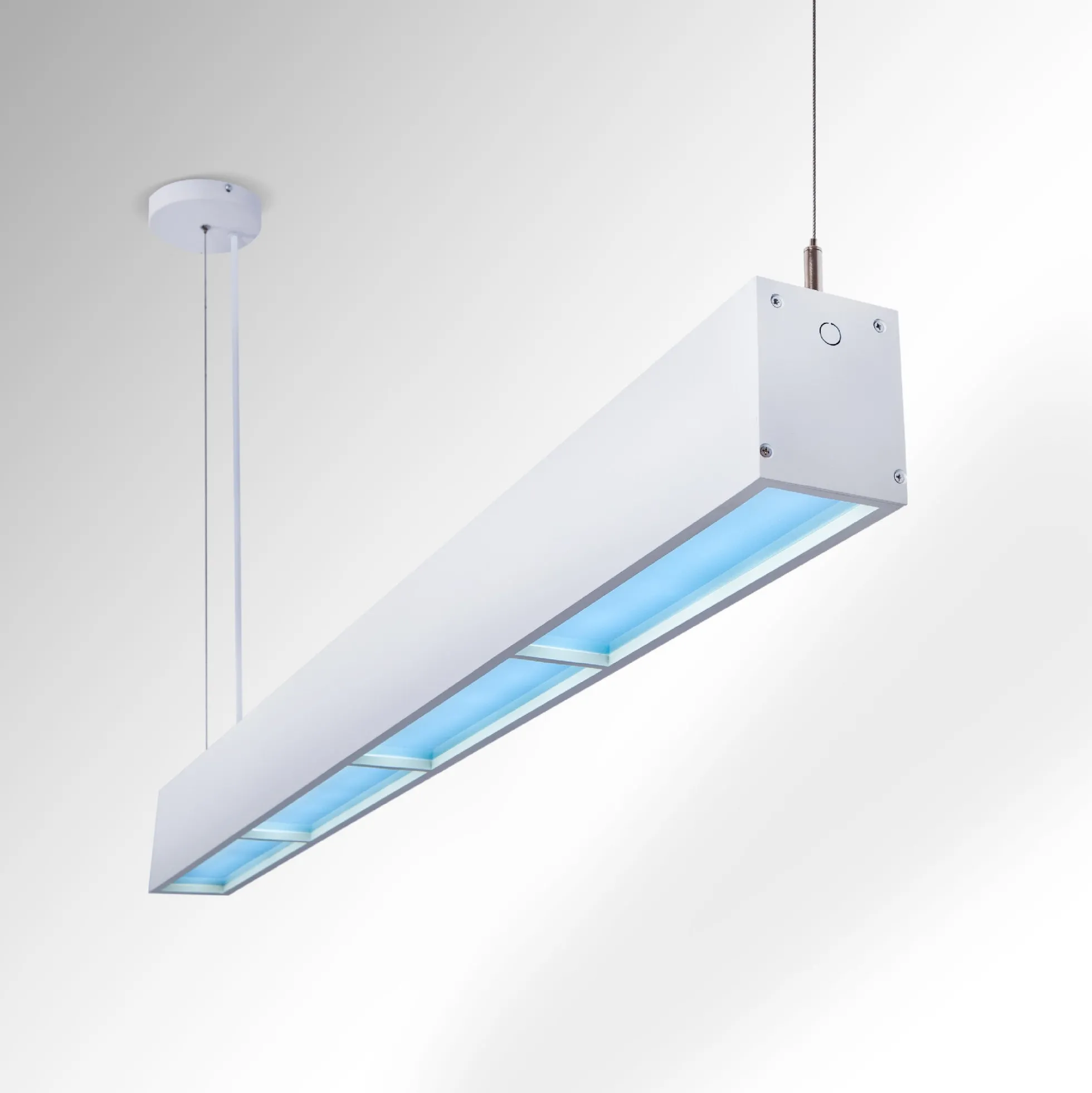 Luminaria lineal colgante "Blue Skylight" SMART - CCT - Efecto cielo - 48W - UGR16