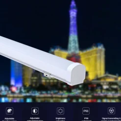 Luminaria lineal estanca RGB + CCT - 18W - RF/WiFi - 100cm - IP66 - Mi-Light