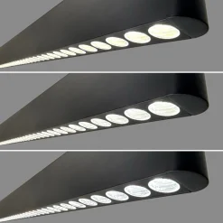 Luminaria lineal LED CCT - Bidireccional - Suspensión - Potencia ajustable 20W/30W/40W - 120cm - UGR 17